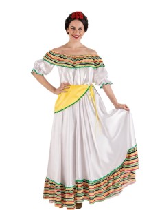 Déguisement Mexicaine Luxe Taille M - de haute qualité, idéal pour le carnaval, les fêtes à thème et les événements spéciaux